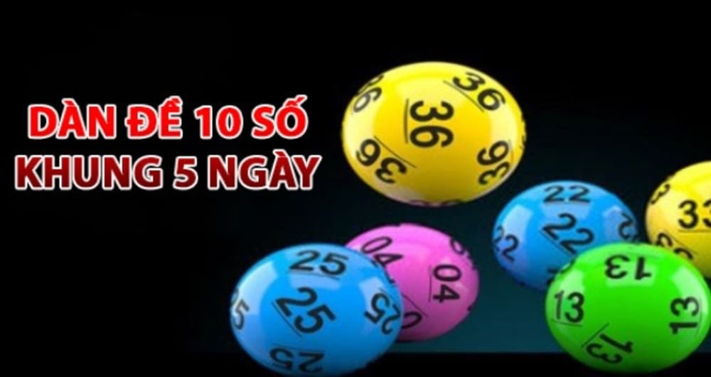 1. Bắt dàn đề 10 số theo đuôi