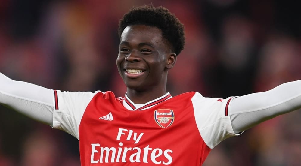 3. Bukayo Saka (Arsenal)