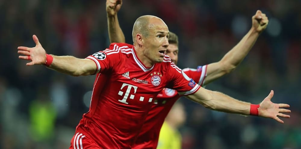 1.Tiền vệ cánh trái hay nhất thế giới – Arjen Robben